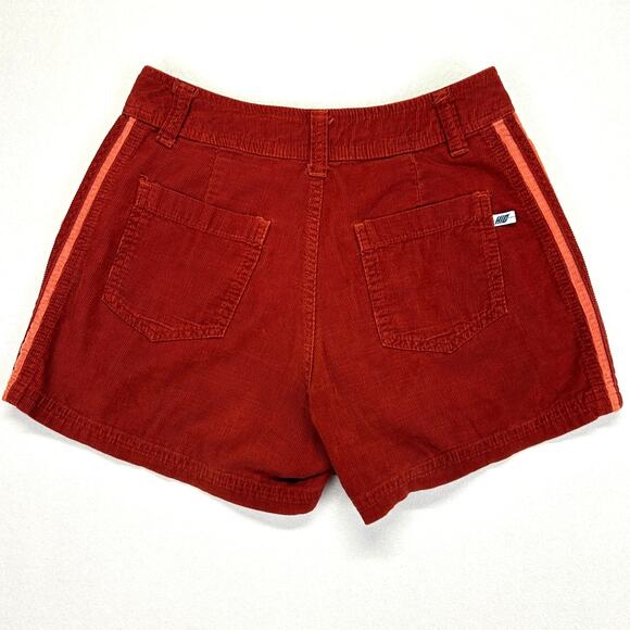 HIC Hawaiian Island Creations Vtg Corduroy Shorts Size 26" Stripe 90s Cotton HTF - Picture 6 of 16